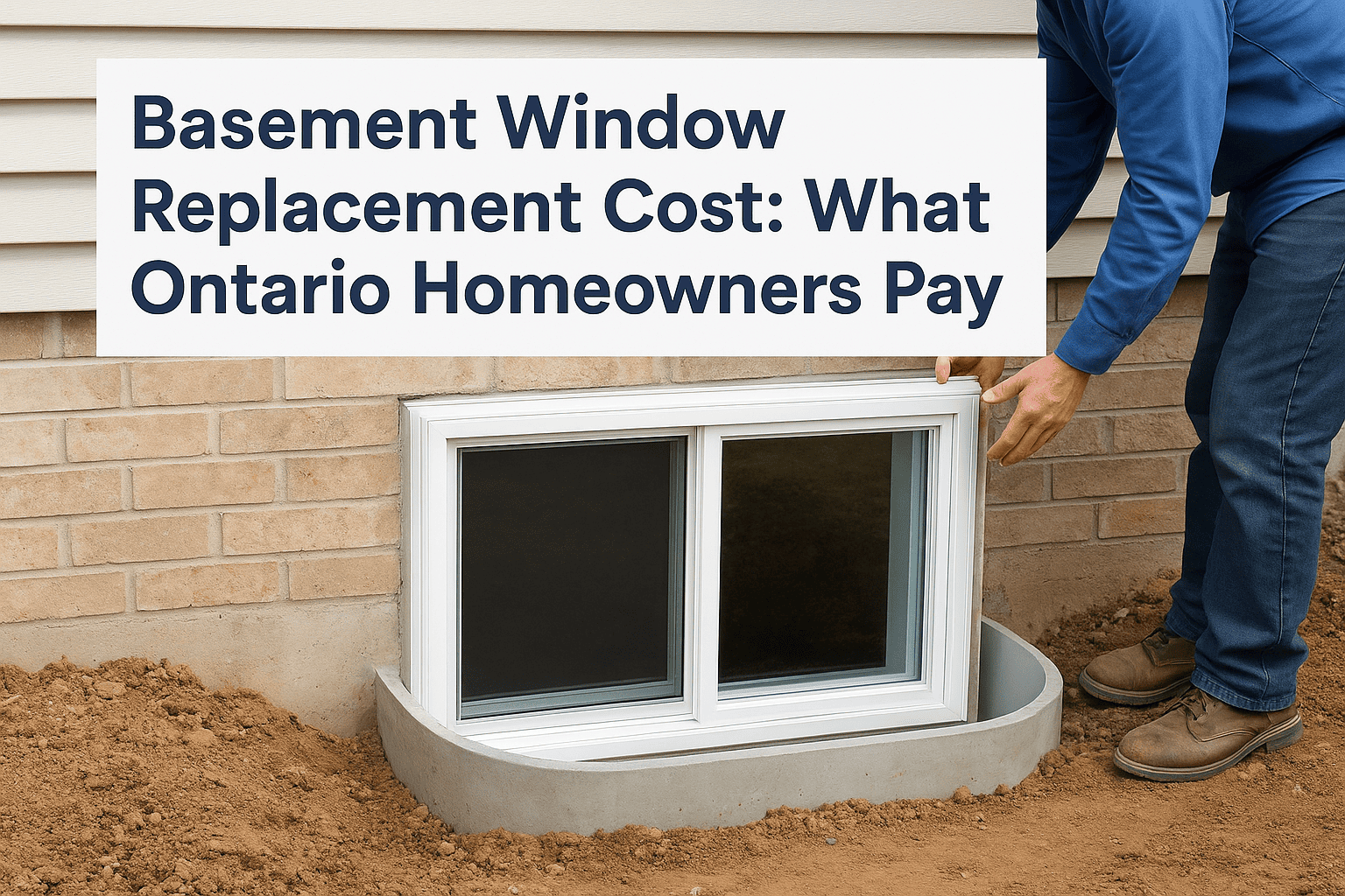 basement window replacement cost