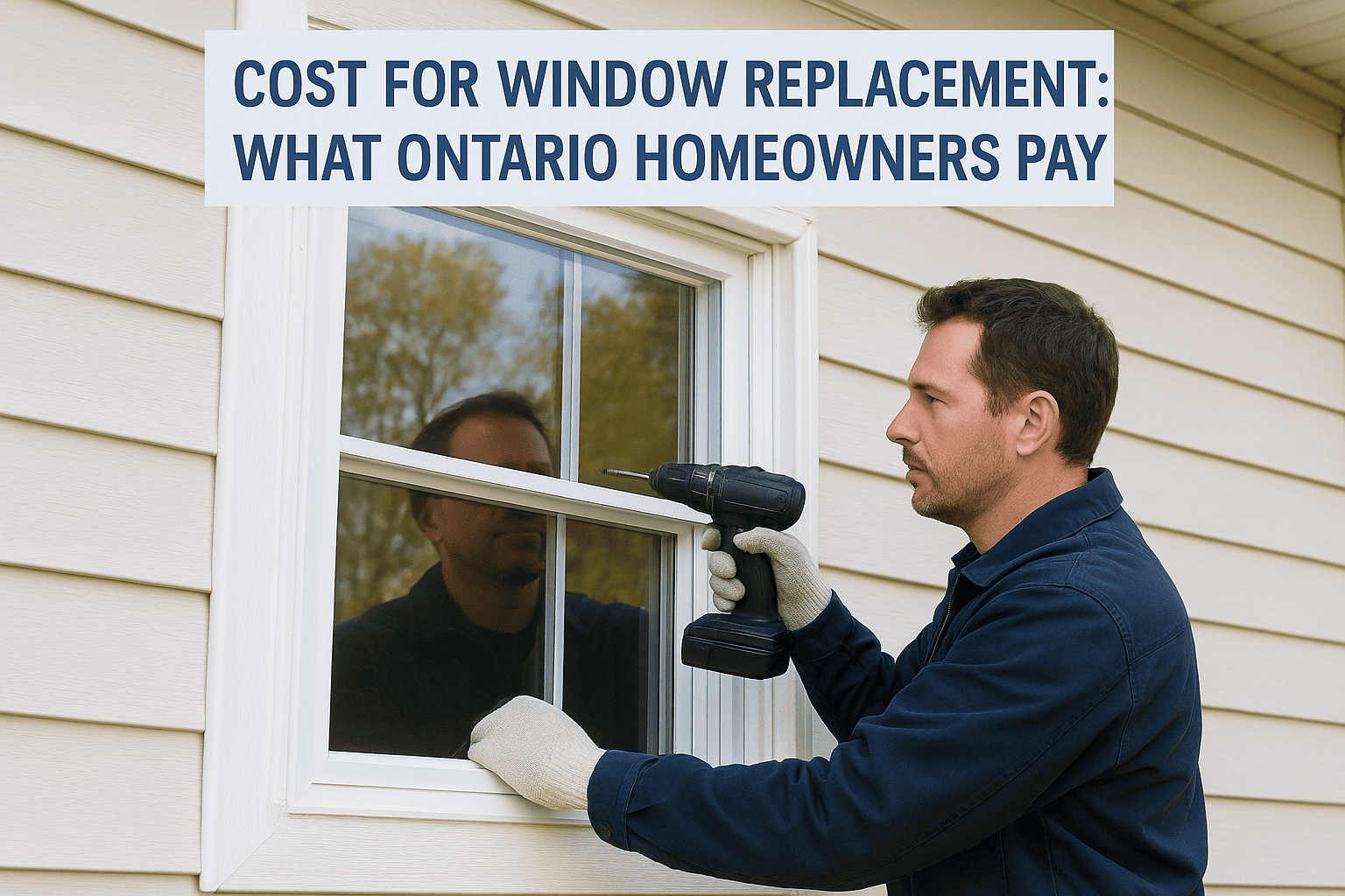 cost for window replacement