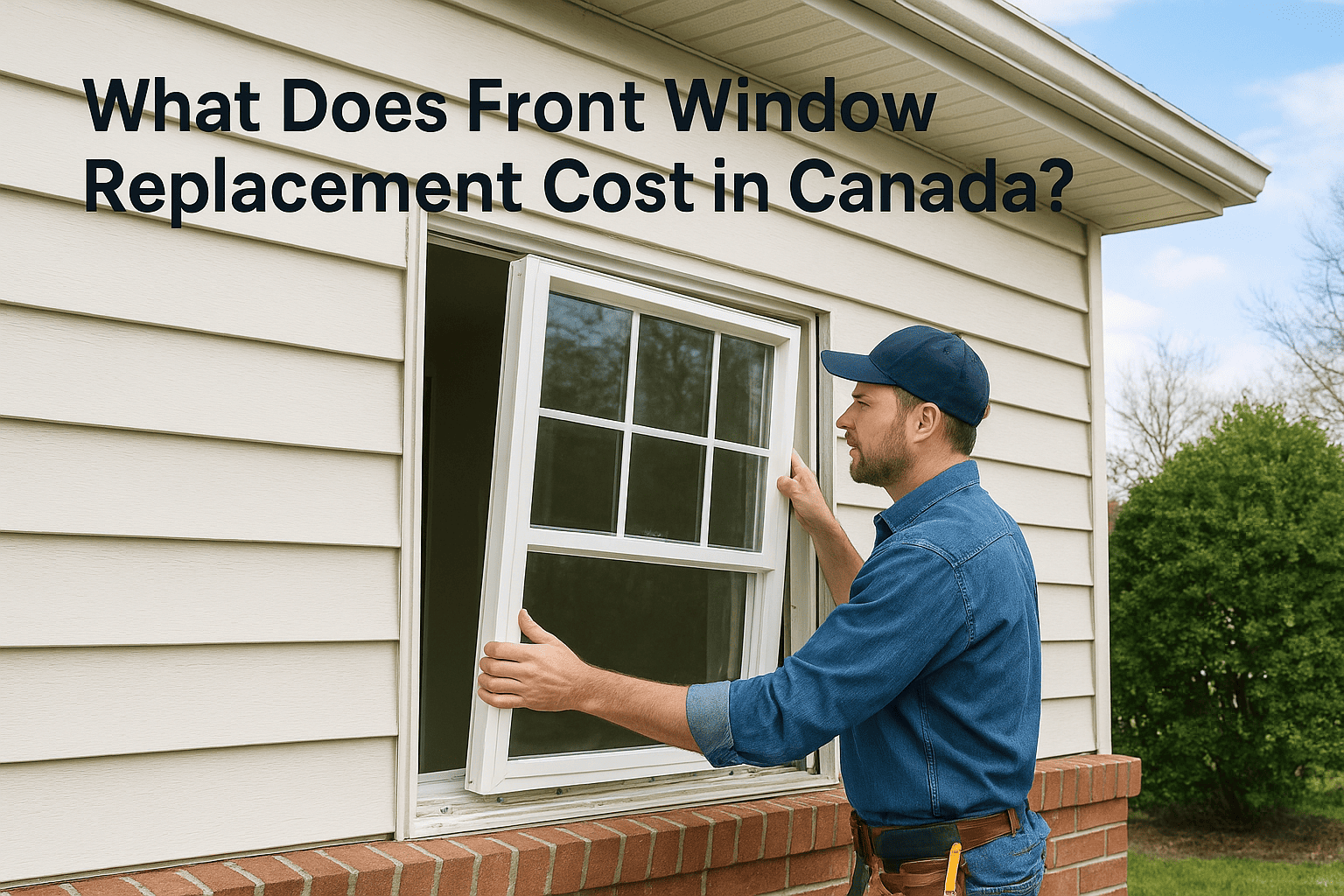 front window replacement cost