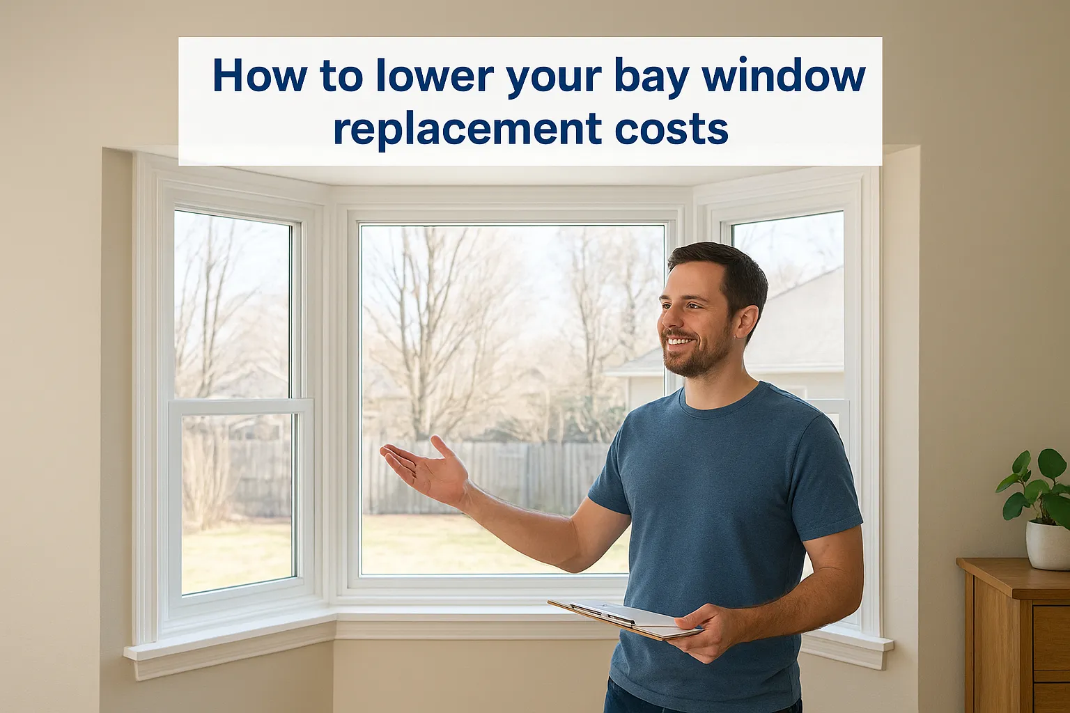 How to lower your bay window replacement costs