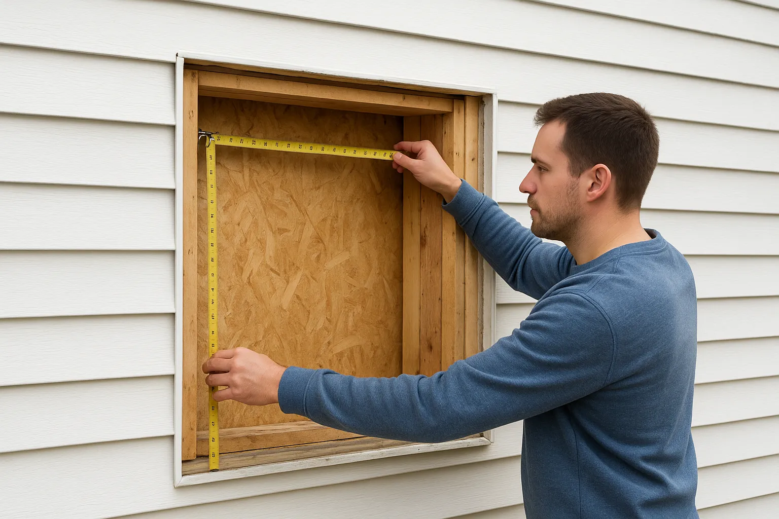 Measuring your rough opening
