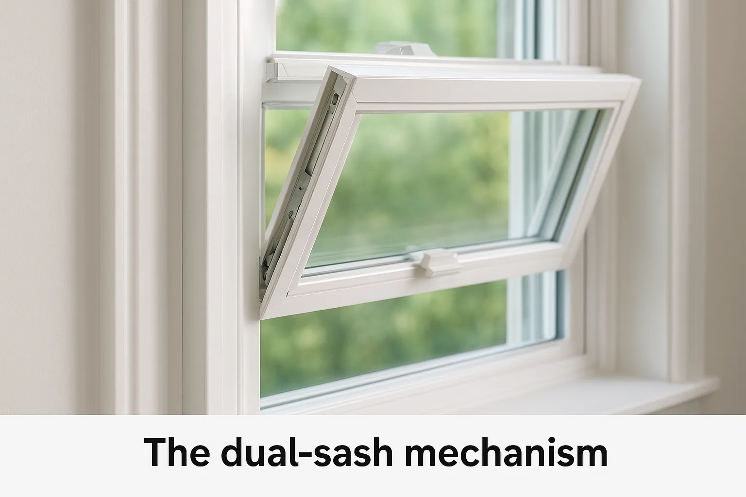 The dual-sash mechanism
