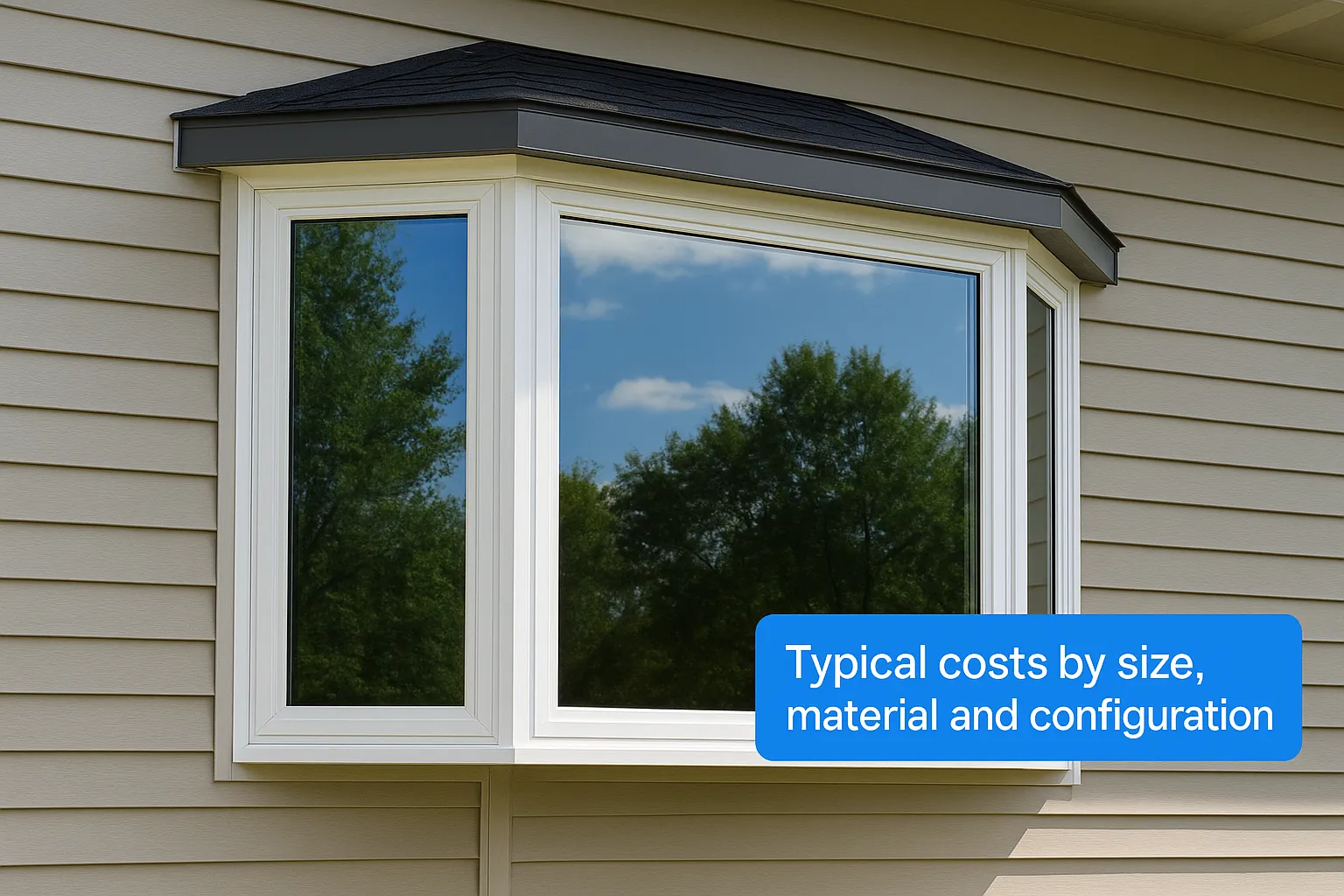 Typical costs by size, material and configuration