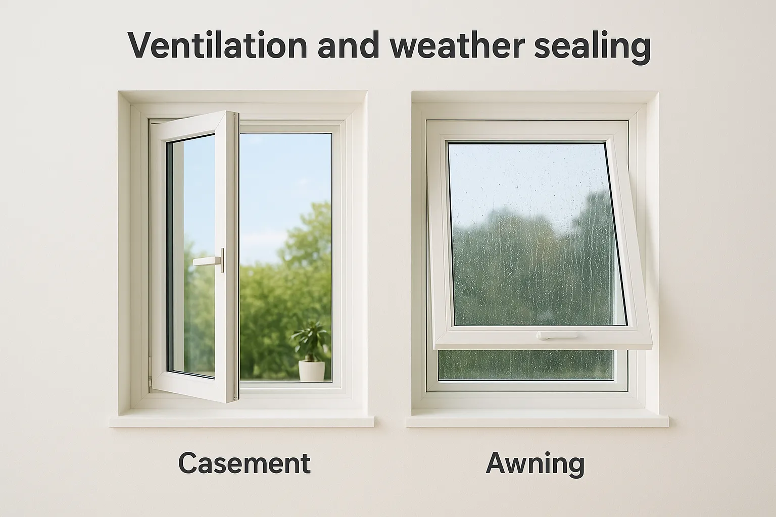 Ventilation and weather sealing