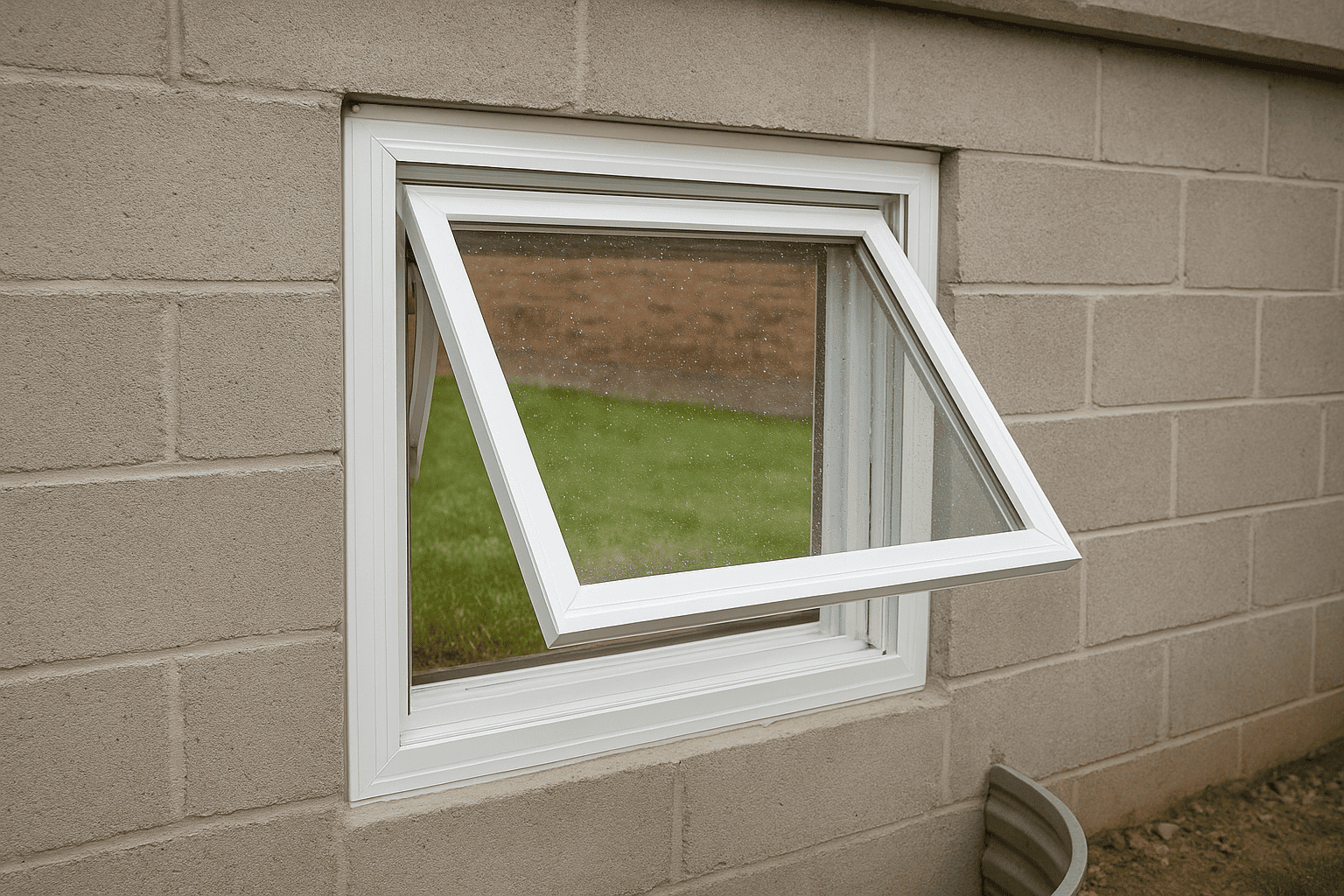Why awning windows work so well for basements