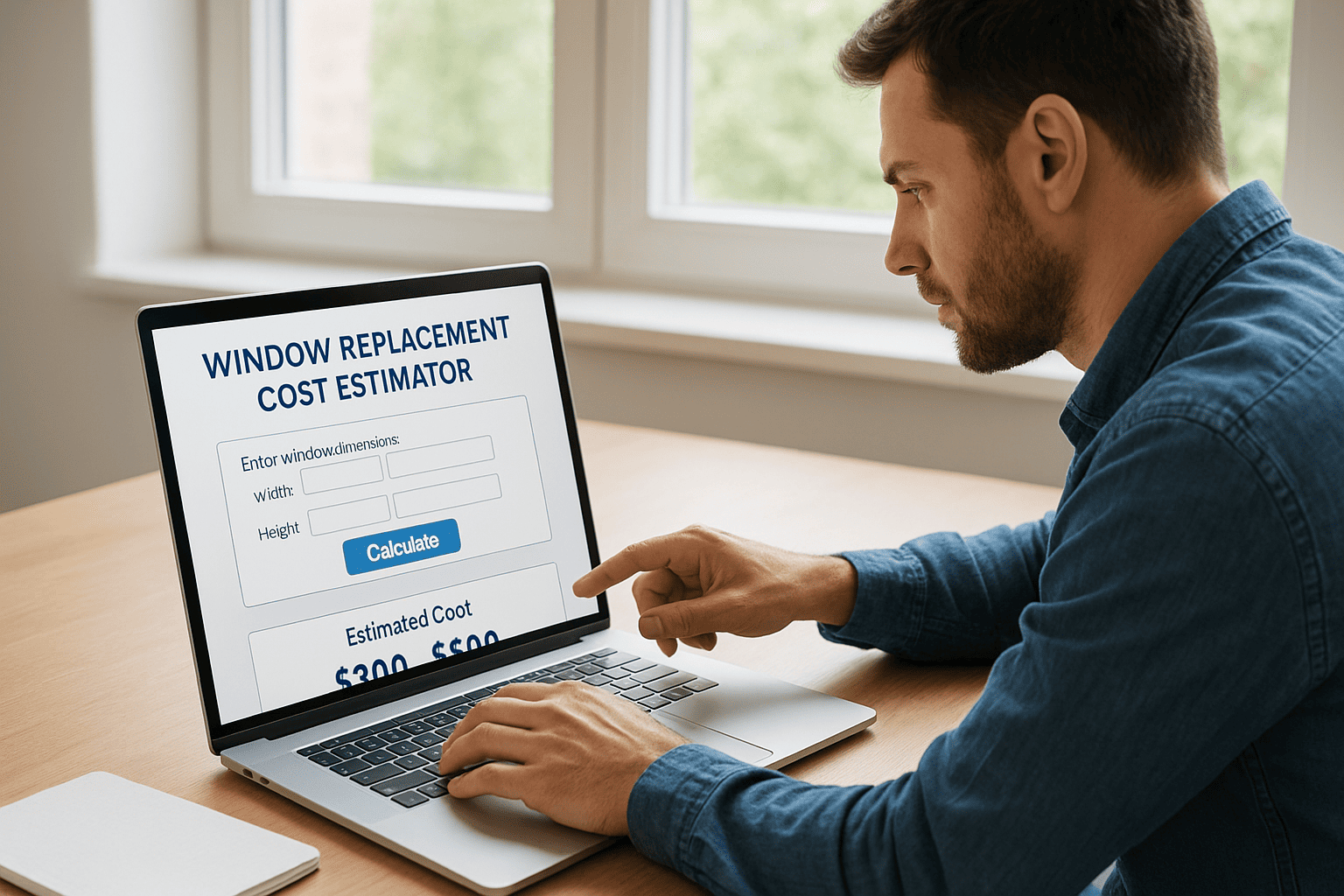window replacement cost estimator